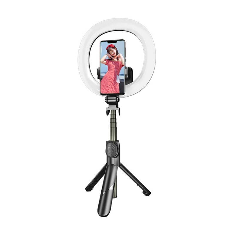 Selfie palica/stativ Puluz z LED obročem in daljincem