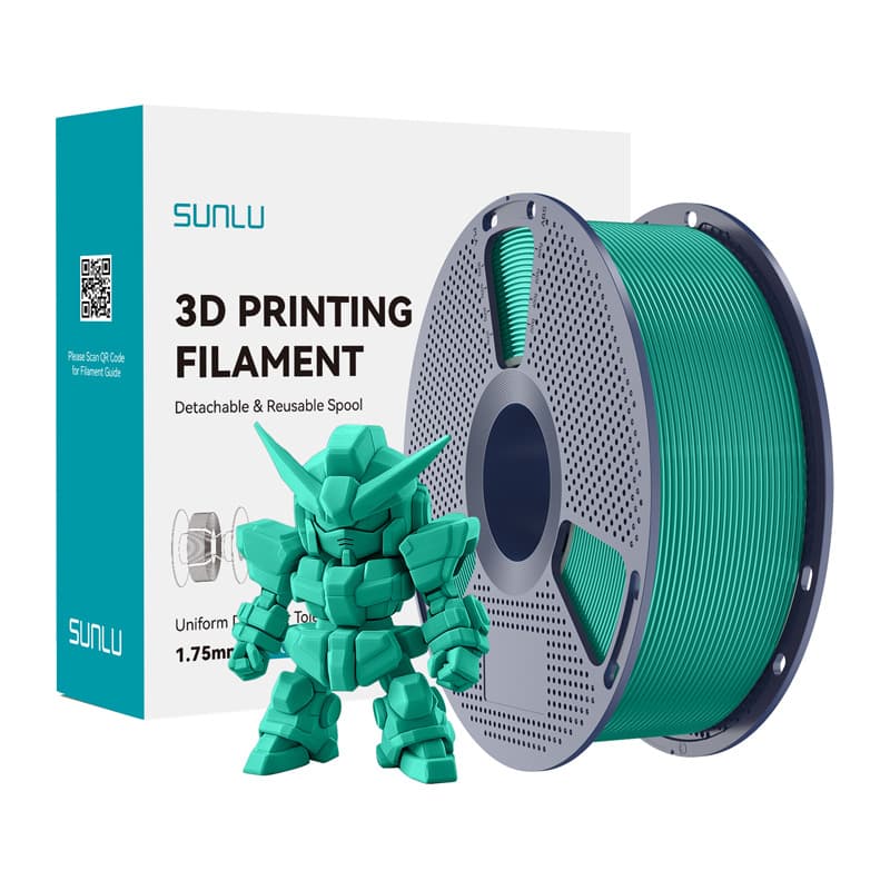 Sunlu PLA+ 2.0 filament, travnato zelen, 1.75 mm