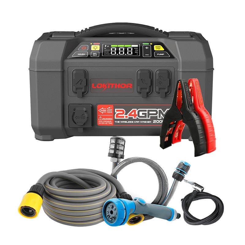 Lokithor AW401: Zaganjalnik, Powerbank, Kompresor 2
