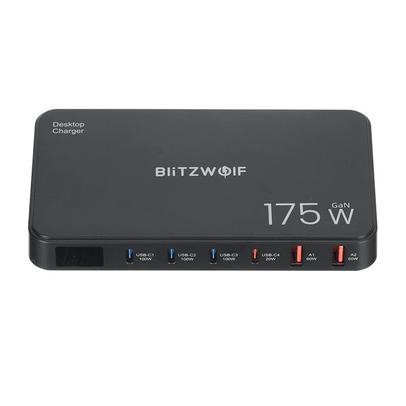 Polnilna postaja Blitzwolf BW-S30, 6v1 (4xUSB-C + 2xUSB) 4
