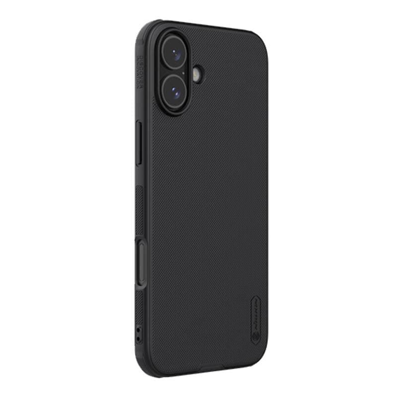 Nillkin Super Frosted Shield Pro Magnetni ovitek za iPhone 16 Plus (črn) 4