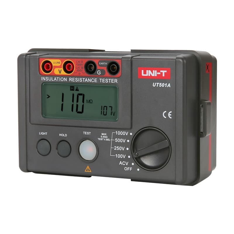 UNI-T UT501A Tester izolacijskega upora 2
