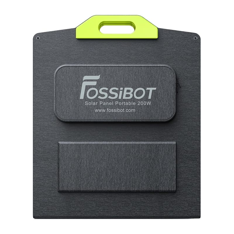 FOSSIBOT SP200 200W Zložljivo Solarno Napajanje (Črna) 7