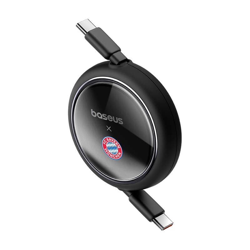 Baseus USB-C v USB-C 100W polnilni kabel (črn) Bayern Edition 3