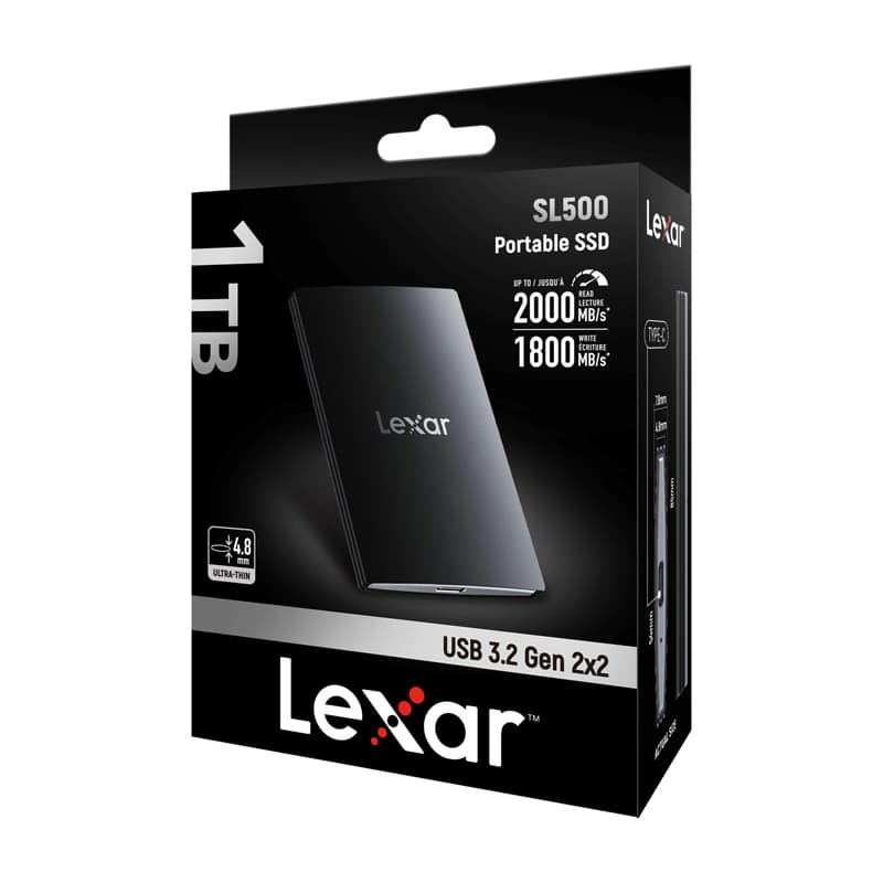 Lexar SL500 1TB prenosni SSD pogon 6