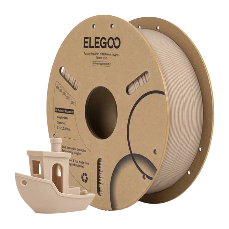 ELEGOO PLA Wood filament, svetli hrast, 1.75 mm 2