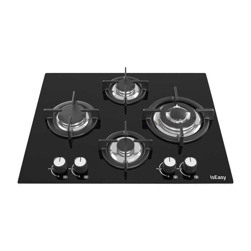 IsEasy MGBG-604B steklena plinska kuhalna plošča 2