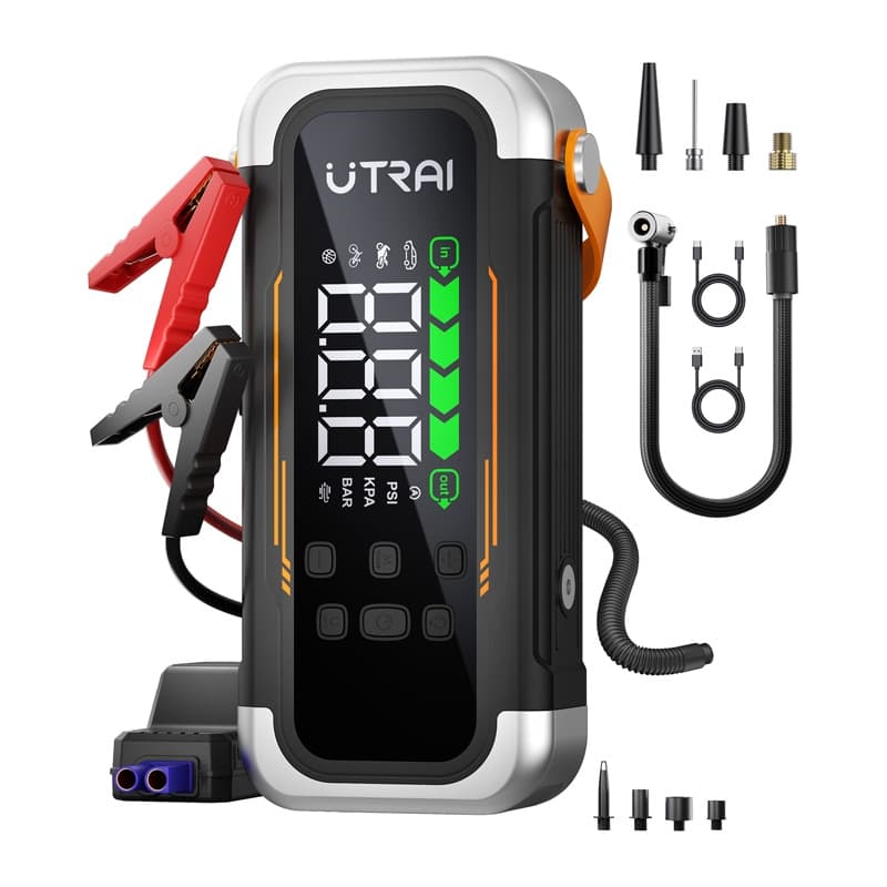 UTRAI JS40 multifunkcijski avto starter, 1000A, kompresor, 10.000mAh 2