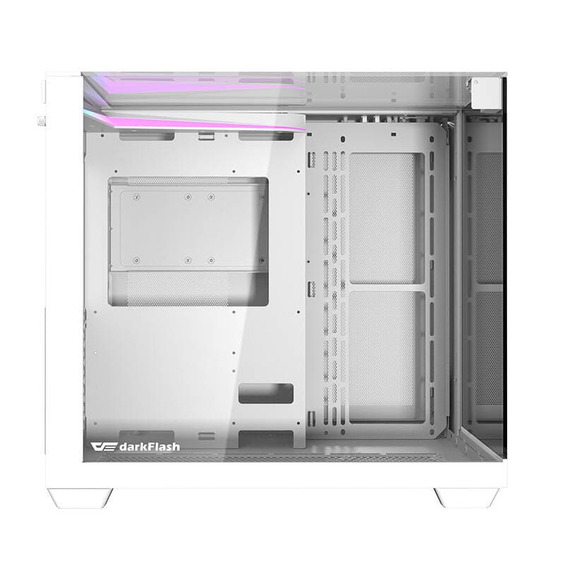 Ohišje za računalnik Darkflash TH285 (Bel) + 4 Ventilatorji 4
