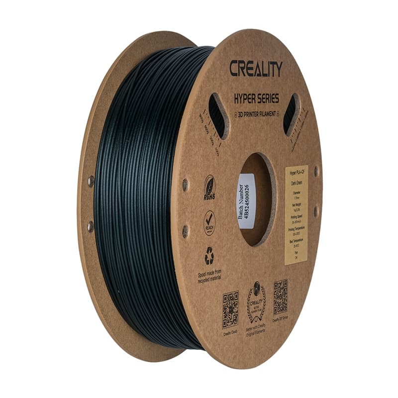 Filament Creality Hyper PLA-CF (Temno zelen)