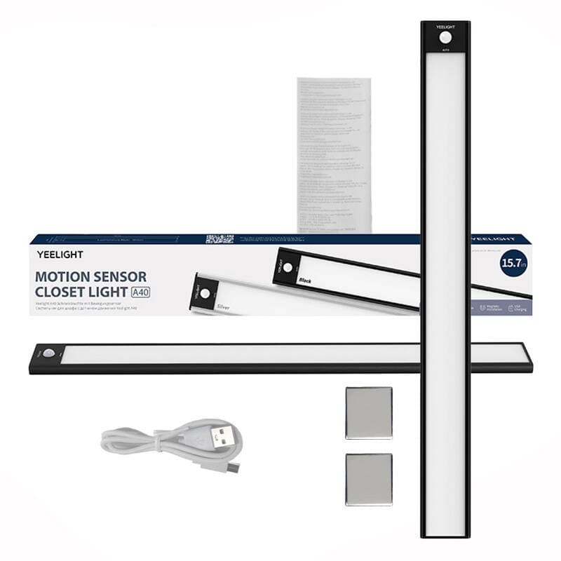 Yeelight LED svetilka za omaro, črna, 40 cm, 2700K 7