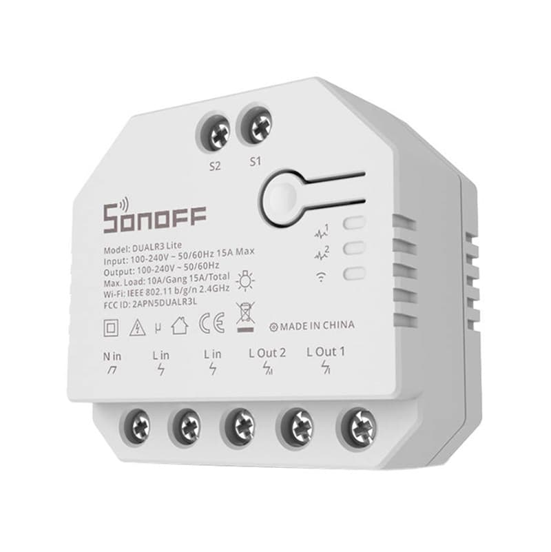 Pametno stikalo Sonoff Dual R3 Lite WiFi 3