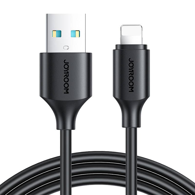 Joyroom S-UL012A9 kabel USB-A / Lightning / 2,4 A / 0,25 m (črn)