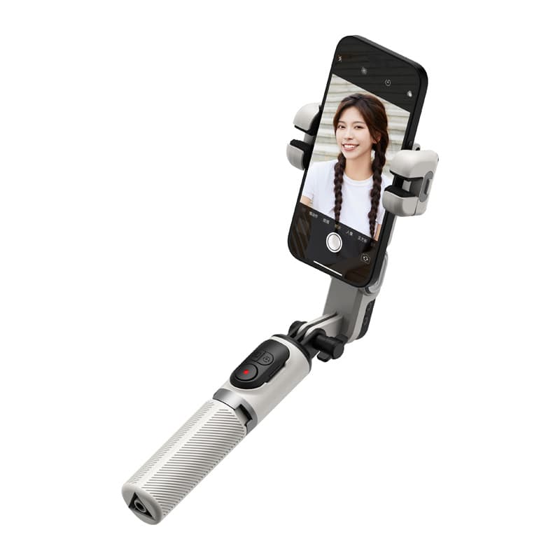 AOCHUAN M1 Pro Gimbal z RGB osvetlitvijo - bel 3