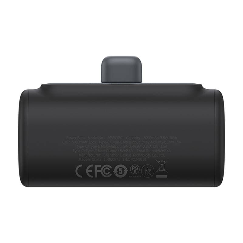 Baseus OS Compact IP Powerbank 5000mAh 20W (črna) 2
