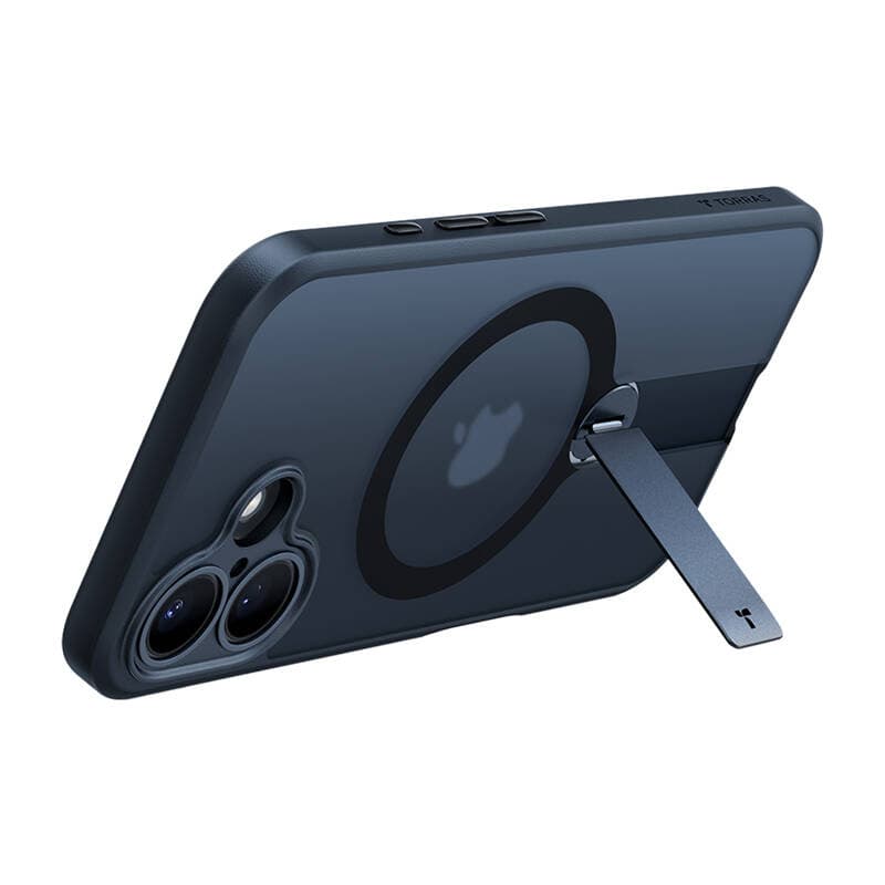 Torras Pstand Spin ovitek za iPhone 16 Plus (črn) 2