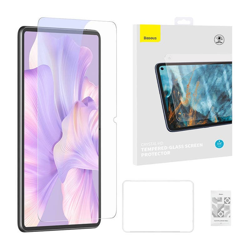 Baseus Crystal zaščitno steklo 0,3 mm za Huawei MatePad Pro 12.6"