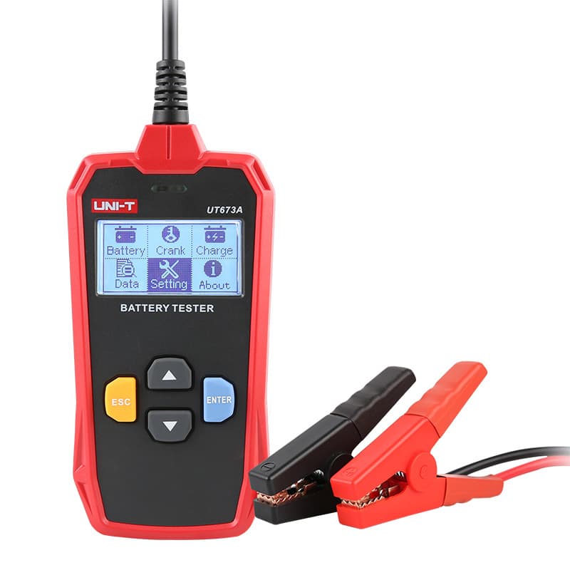 UNI-T UT673A Tester avtomobilskih akumulatorjev