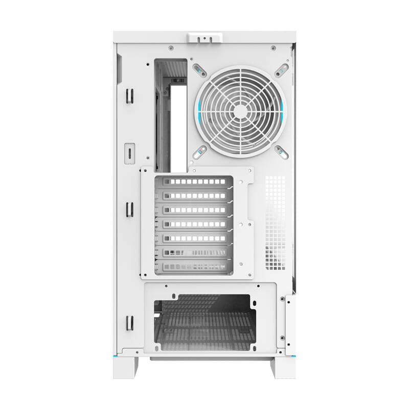 Računalniško ohišje Darkflash DY451 PRO (belo) + 1 ventilator 4