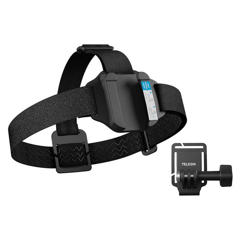 Naglavni trak TELESIN s Quick Release za akcijske kamere 4