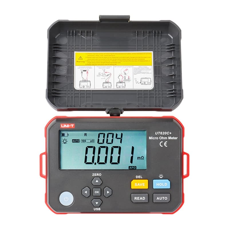 Digitalni mikroohmmeter Uni-T UT620C+ 3