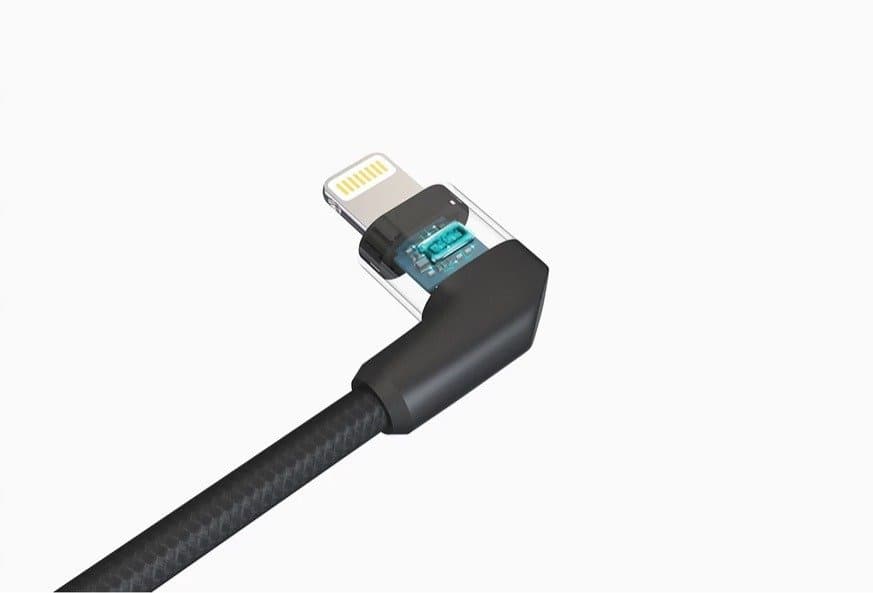 PGYTECH kabel USB-A Lightning MFI 350mm 4