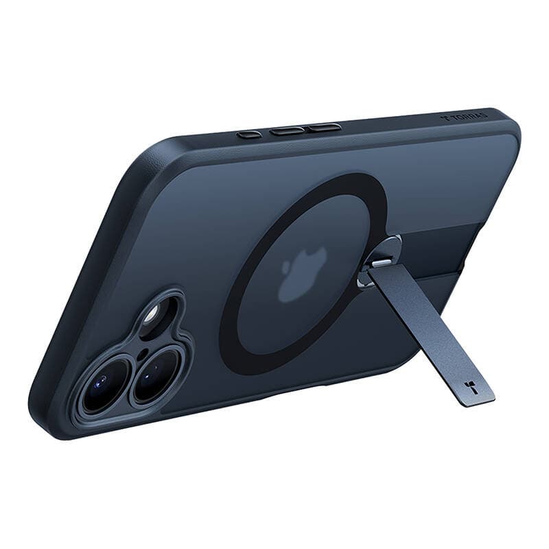 Torras Pstand Spin ovitek za iPhone 16 (črn) 3