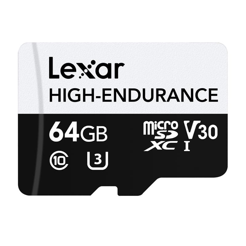 Pomnilniška kartica Lexar High-Endurance microSDHC/microSDXC 64GB