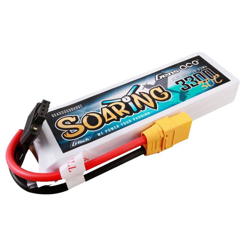 Gens ace G-Tech Soaring Lipo baterija 3300mAh, 11.1V, 30C z XT90 3