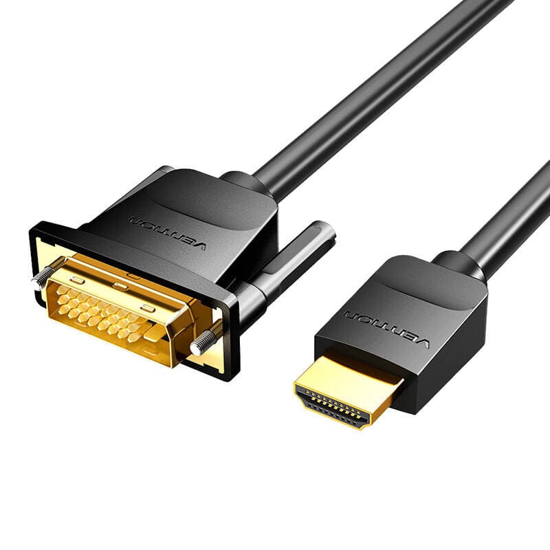 HDMI na DVI (24+1) kabel Vention ABFBI 3m, 4K 2