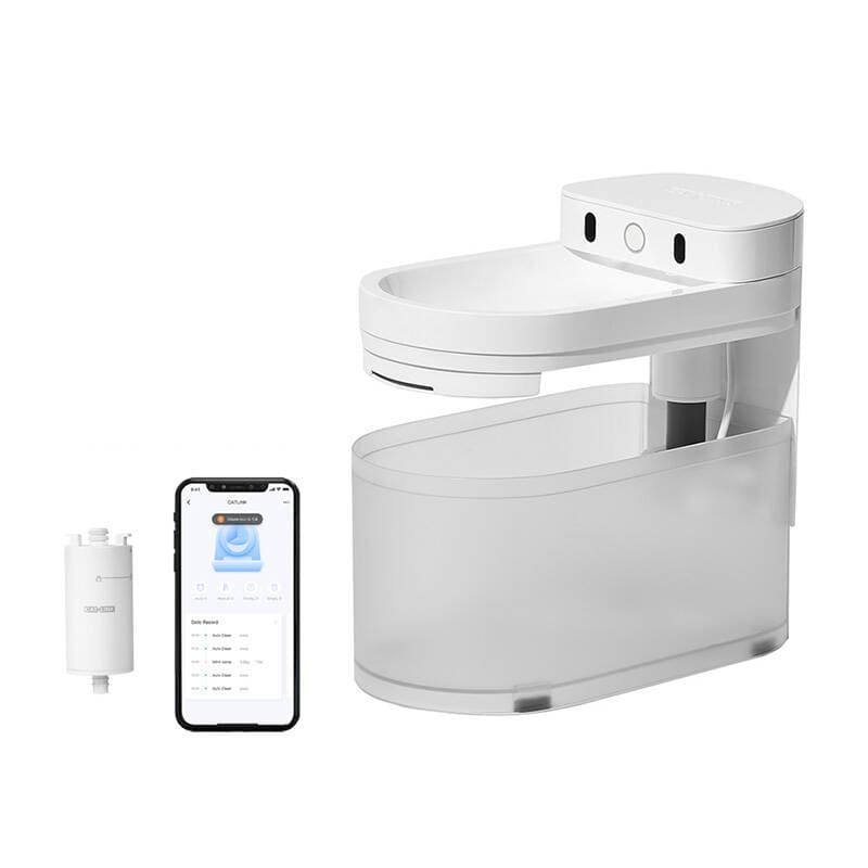 Pametna fontana za pse in mačke CATLINK Pure 3, 2,3L, bela 8