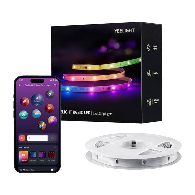 Yeelight LED RGBIC trak Basic (6 metrov) 4