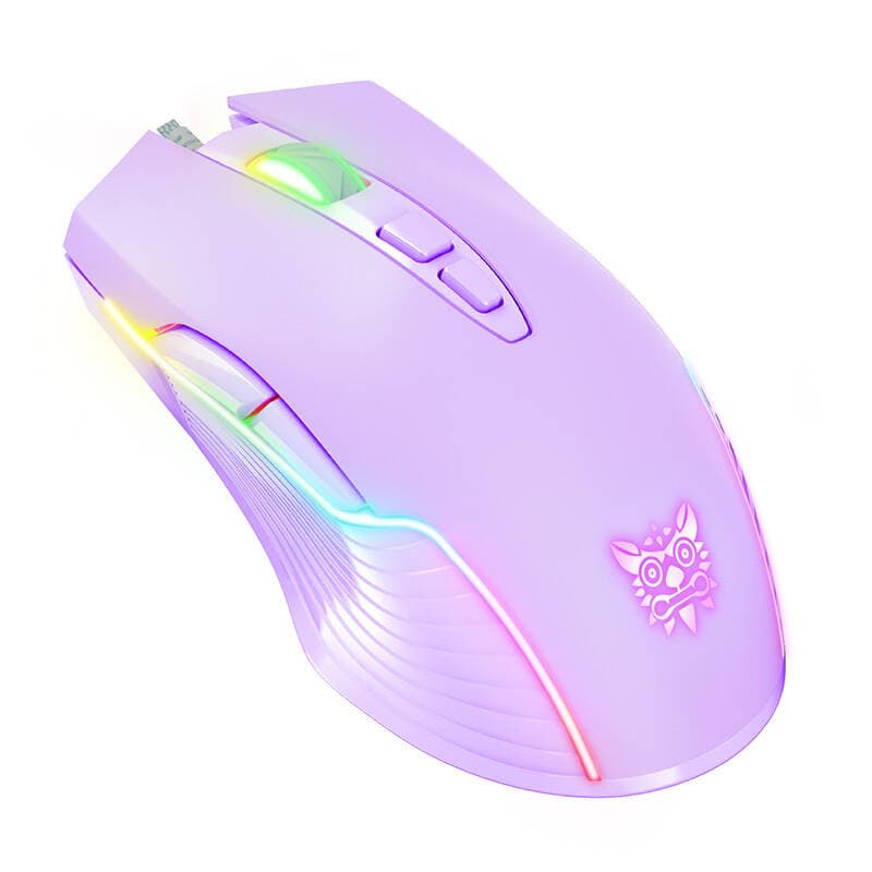 RGB žična gaming miška ONIKUMA CW905 Purple