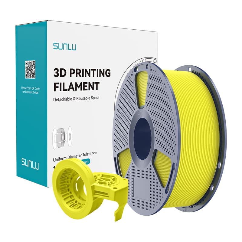 Sunlu PETG High-Speed Matte Filament (Rumeni)