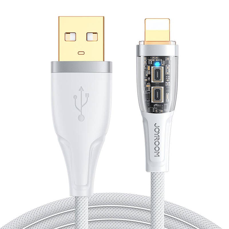 Joyroom S-UL012A3 kabel USB-A / Lightning / 2,4 A / 1,2 m (bel)