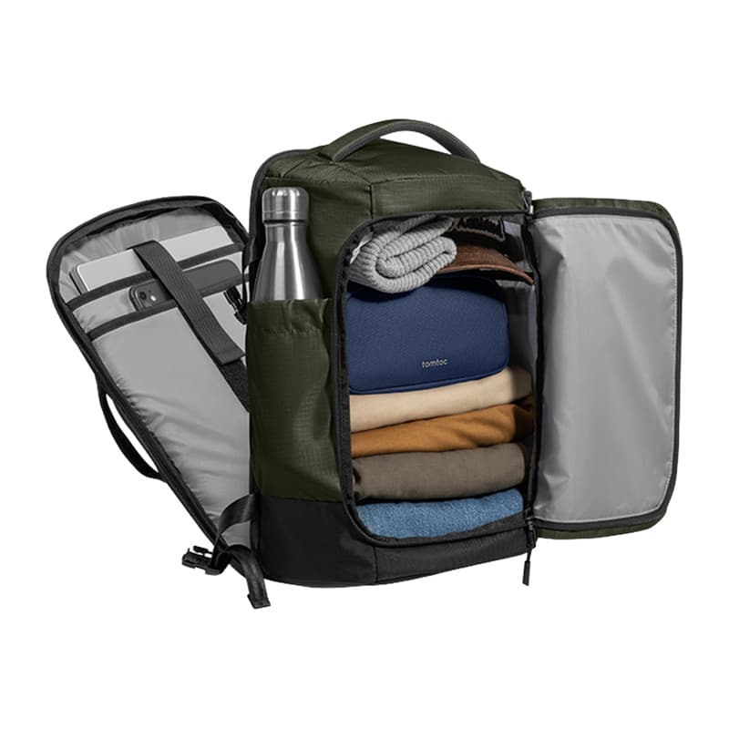 Potovalni nahrbtnik tomtoc Navigator-T66 Liteway 15.6"/28L (zelen) 3