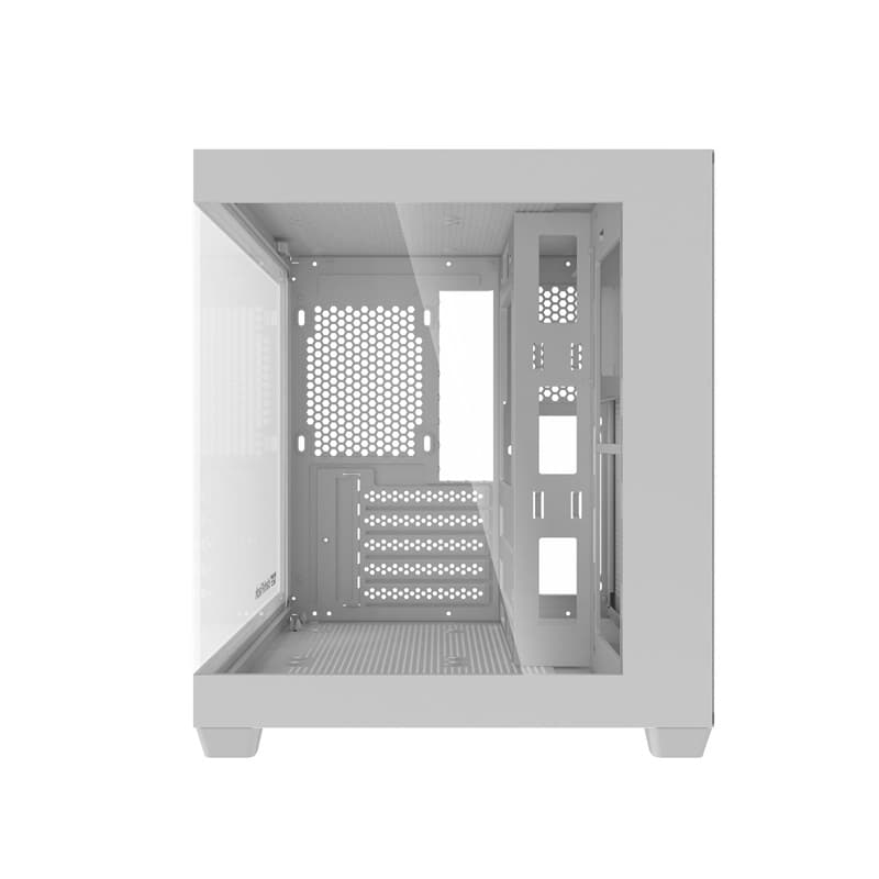 Darkflash C275P računalniško ohišje brez ventilatorjev (Bela) 5