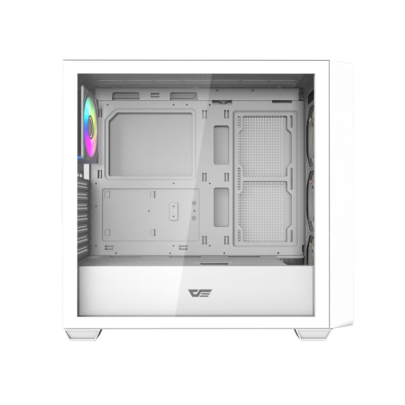 Računalniško ohišje Darkflash DS900WD ATX, belo + 4 ventilatorji 3