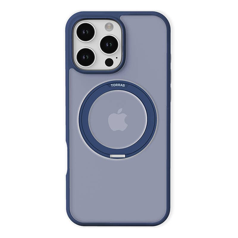 Torras Ostand Pro etui za iPhone 16 Pro Max (modr)