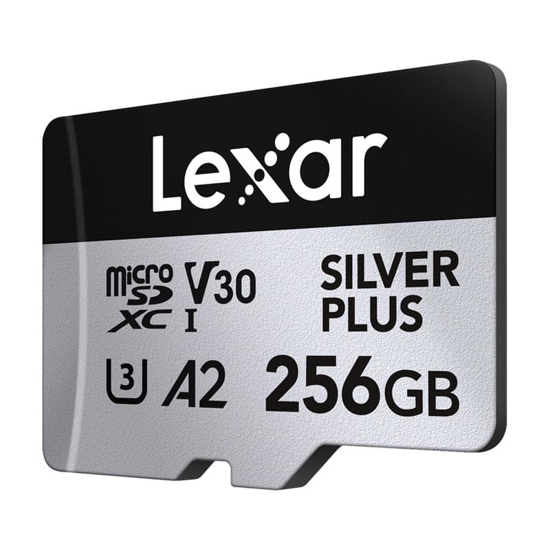 Lexar High-Performance Silver Plus microSDXC 256GB + adapter 4