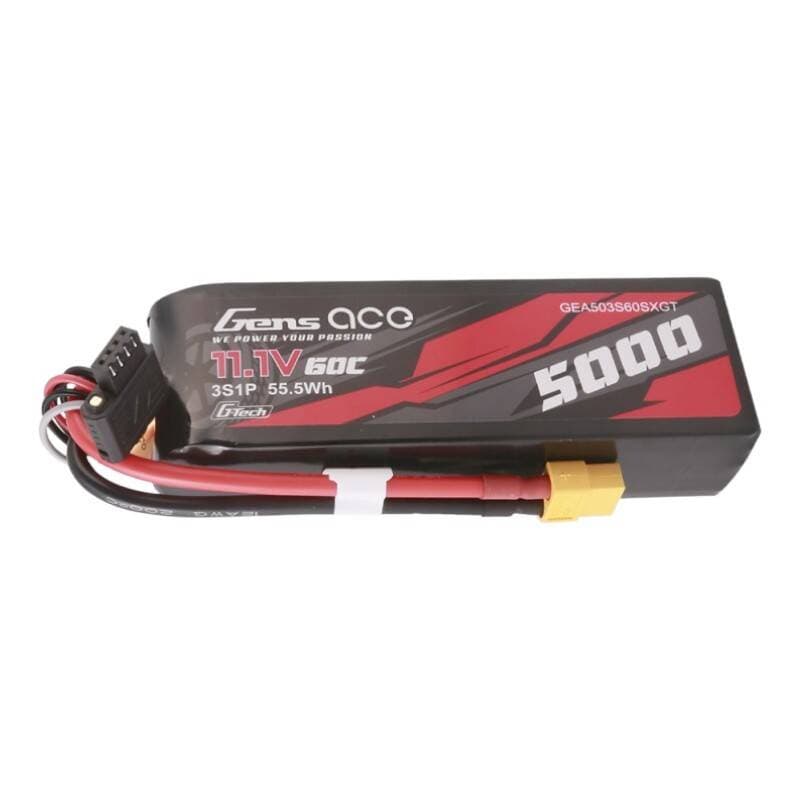 Gens ace G-Tech 5000mAh 11.1V 60C 3S1P Lipo z XT60