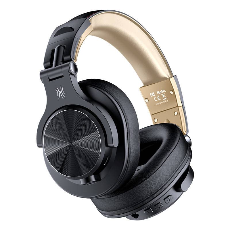 Oneodio Fusion A70 brezžične slušalke, zlate (DJ, Bluetooth 5.2) 2
