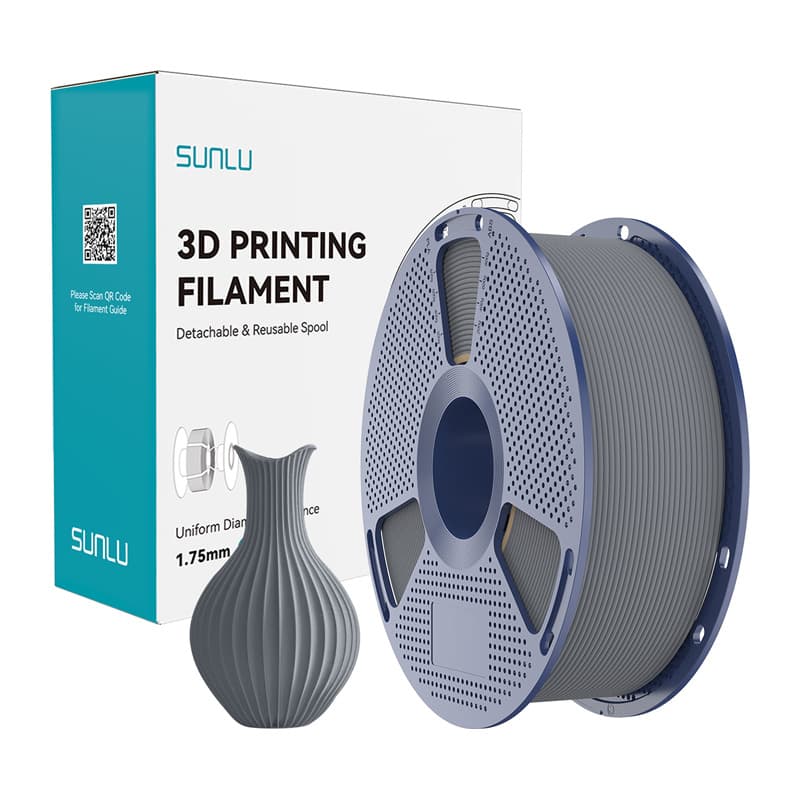 Sunlu PLA Classic Filament, siva, 1.75mm, 1KG