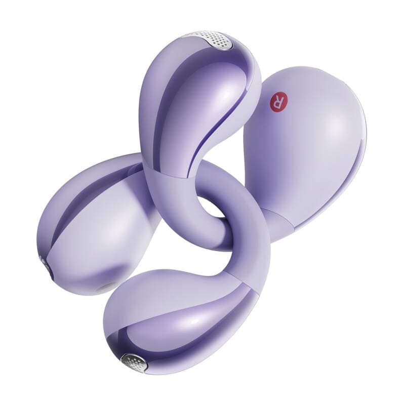 QCY Crossky Clip C30 slušalke (vijolične) z Bluetooth 5.4 5