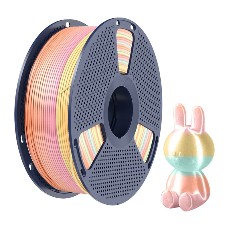 Sunlu PLA+ Silk (Rainbow) 05 filament 2