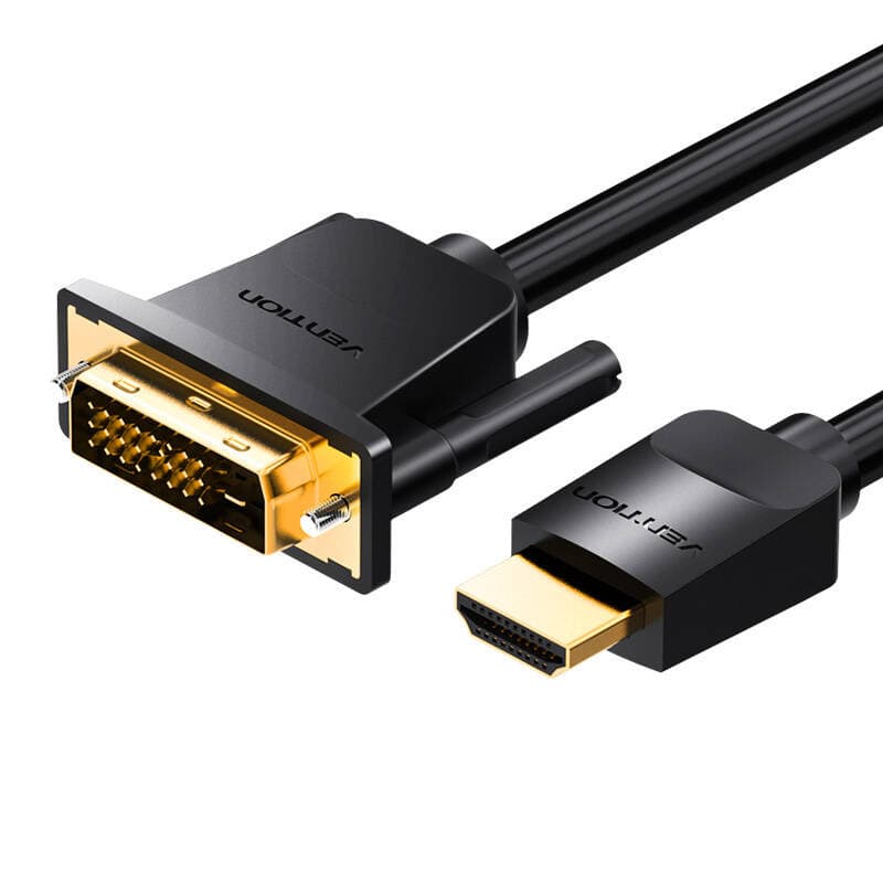 HDMI na DVI (24+1) kabel Vention ABFBI 3m, 4K
