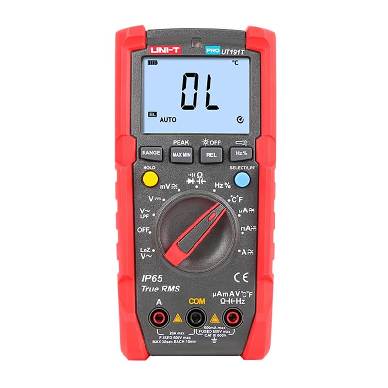 UNI-T UT191T Profesionalni digitalni multimeter (IP65)