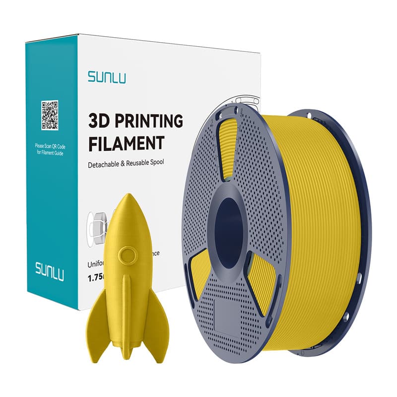 Sunlu PLA High-Speed filament - rumena, 1kg