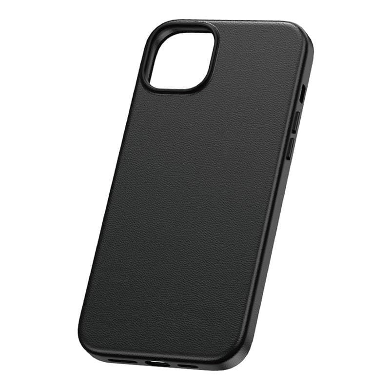 Baseus Fauxther Series ovitek za iPhone 15 Plus (črn) 2