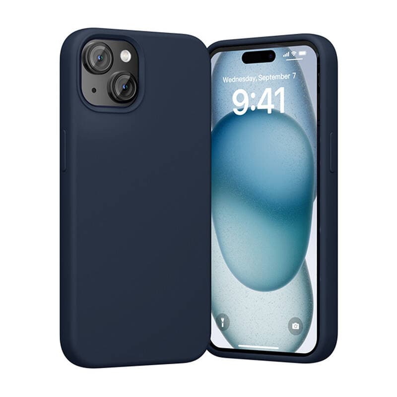 Vention KUFL0-20 silikonski ovitek za iPhone 15 Plus (modra) 2